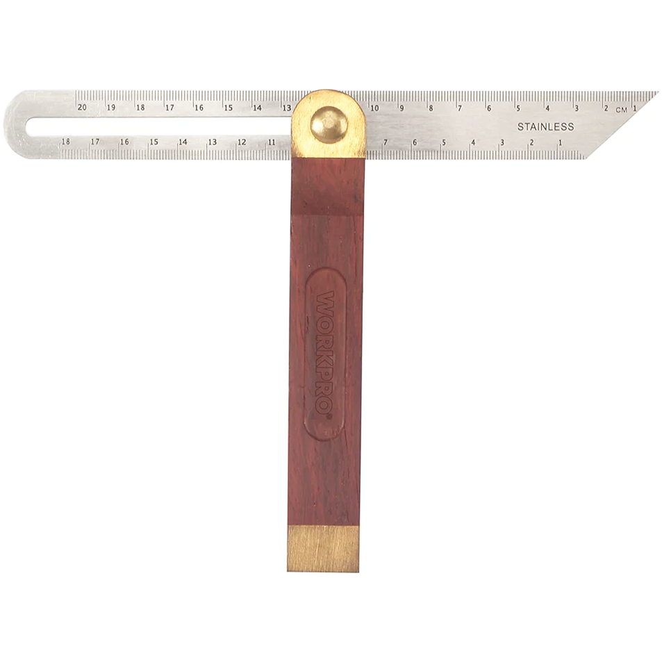 Workpro WP264006 Sliding T-Bevel / Angle Finder Wooden Handle 9 Workpro WP264006 Sliding T-Bevel / Angle Finder Wooden Handle 9